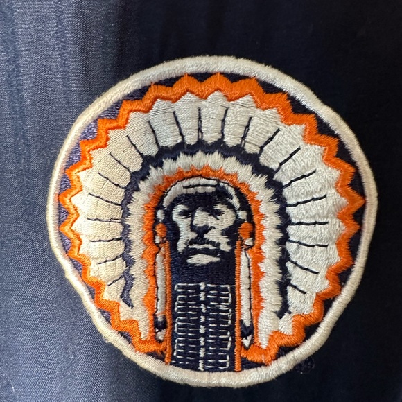 Vintage University of Illinois Windbreaker Pullover Team Edition Mens size XL - Picture 3 of 6